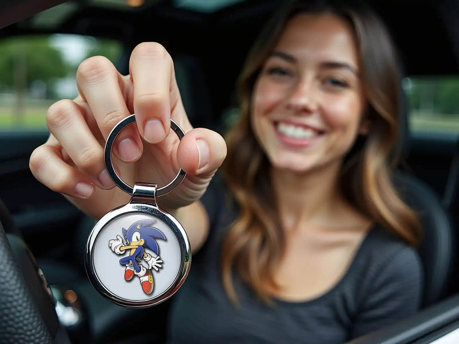 Coach Custom Key Chain Ring Steel Design